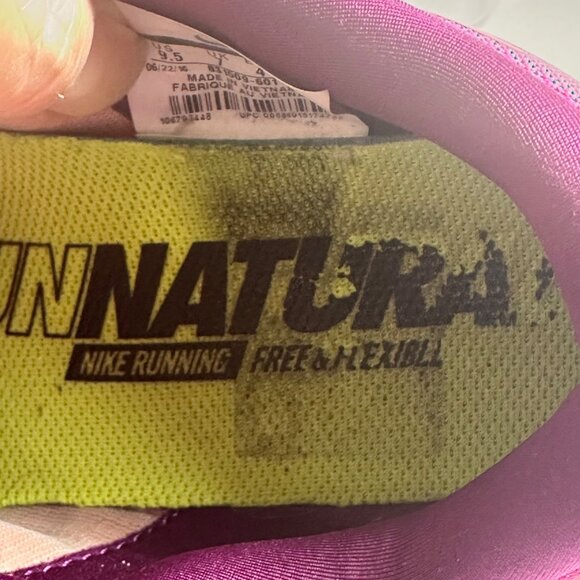 Nike Free RN Women's Size 9.5 Running Shoes Fire Pink 831509-601 Athleisure - Picture 11 of 12